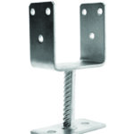 Suport stâlp pe talpă fixă